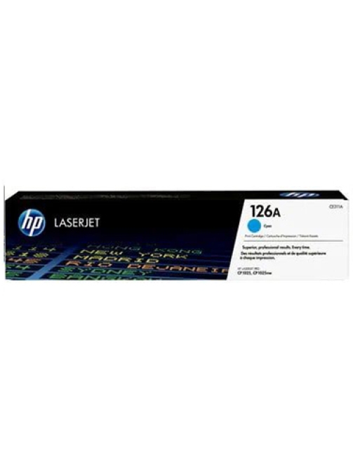 Hp-126A-Original-Toner-Cartridge-Cyan-CE311A - Alron Toner & Inkjets