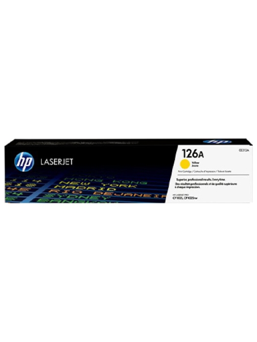 Hp-126A-Original-Toner-Cartridge-Yellow-CE312A - Alron toners & Inkjets