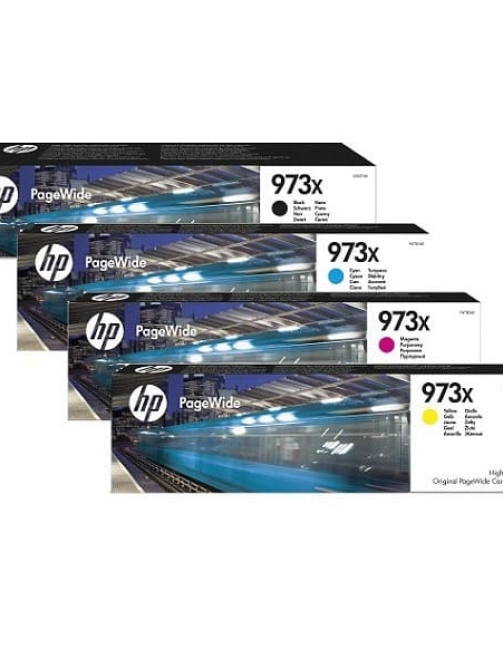 Hp 973x Original Ink Black-Yellow-Magenta-Multipack Toner Cartridges - Alron Toners & Inkjets