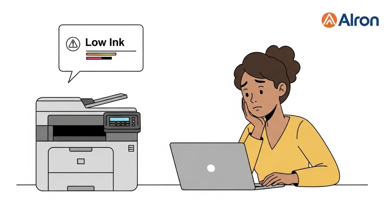 LOW INK - Alron Toners & Inkjets