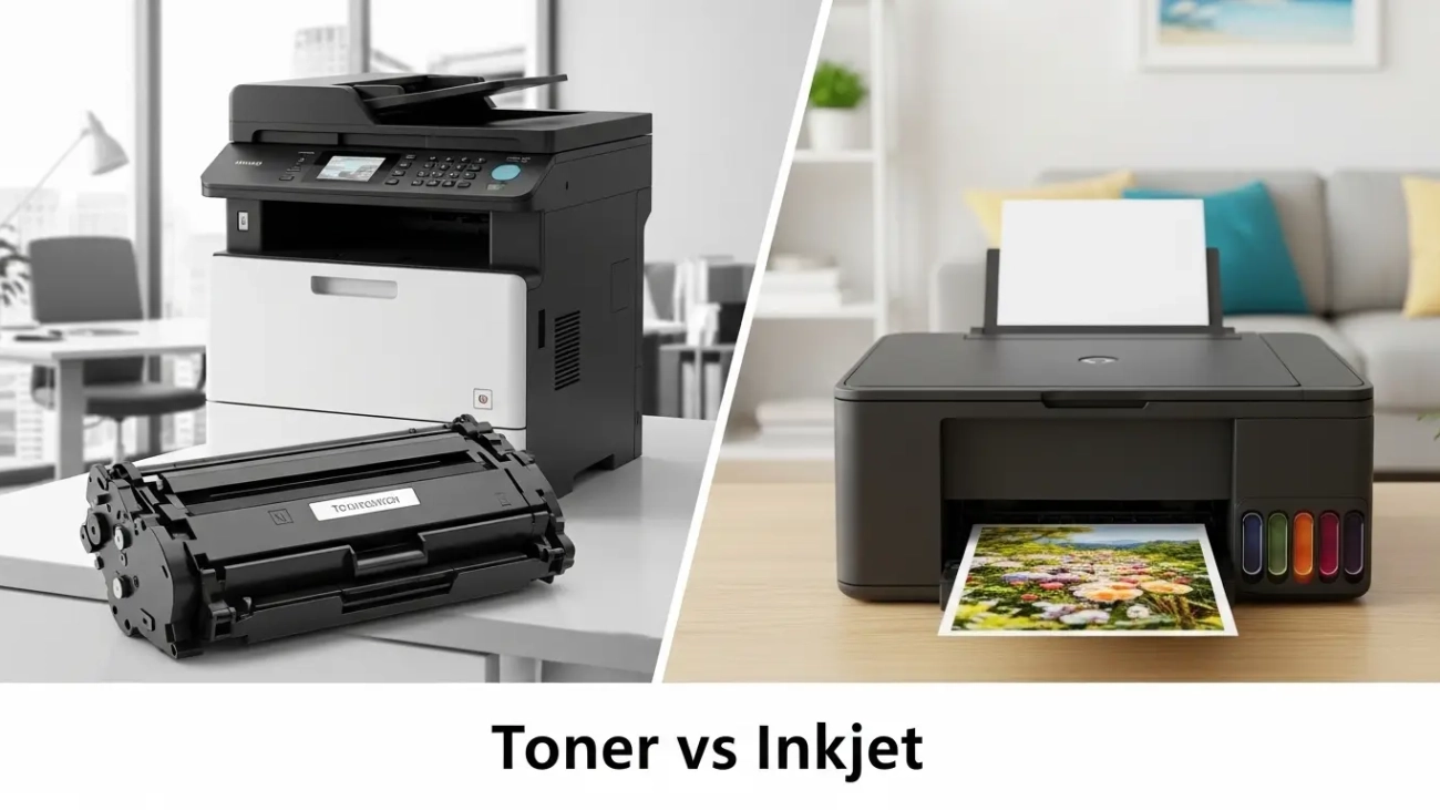 Toner VS Inkjet - Alron Toners & Inkjets
